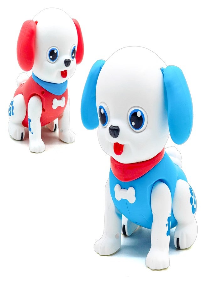 في جراسب لعبة كلب VGRASSP الموسيقية المتحركة للأطفال الصغار - كلب مرح مضيء بتقنية LED مع موسيقى وحركة وصوت للأطفال - هدية مثالية لأعياد الميلاد - اللون حسب المتوفر - Image 1